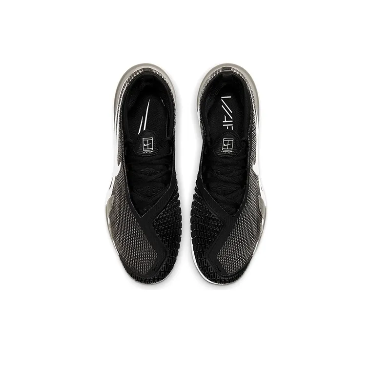 Nike Court React Vapor Nxt 'Black White'-3
