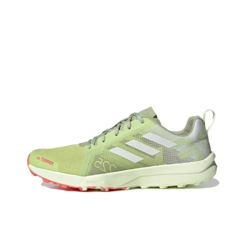 Adidas Terrex Speed Running Shoes Men Low-Top Green