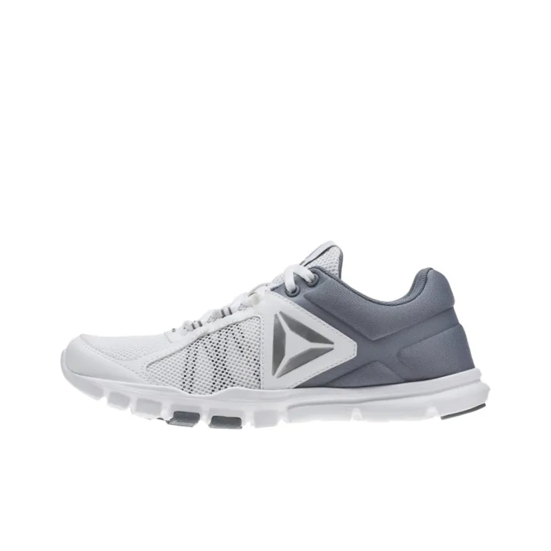 Reebok Yourflex Trainette 9.0 MT Lightweight Low-Top Running Shoes Women's White Gray-0