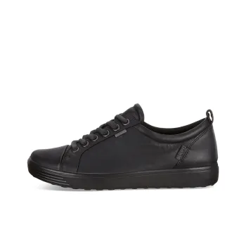 Ecco Soft 7 Skateboard Shoes Women's Low Top Black