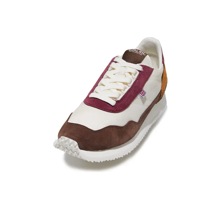 Norman Walsh Low Top Running Shoes Unisex White Brown-2