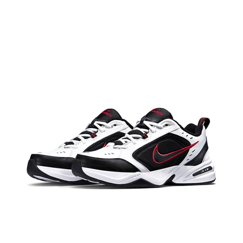 Nike Air Monarch Iv 4E Wide White Red-1
