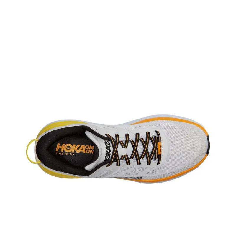 HOKA ONE ONE Bondi 7 Wide 'Grey Orange'-2