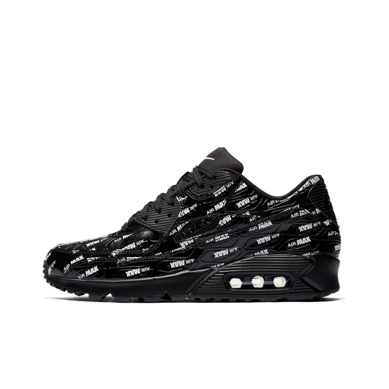 Nike Air Max 90 All Over Print Black White-0