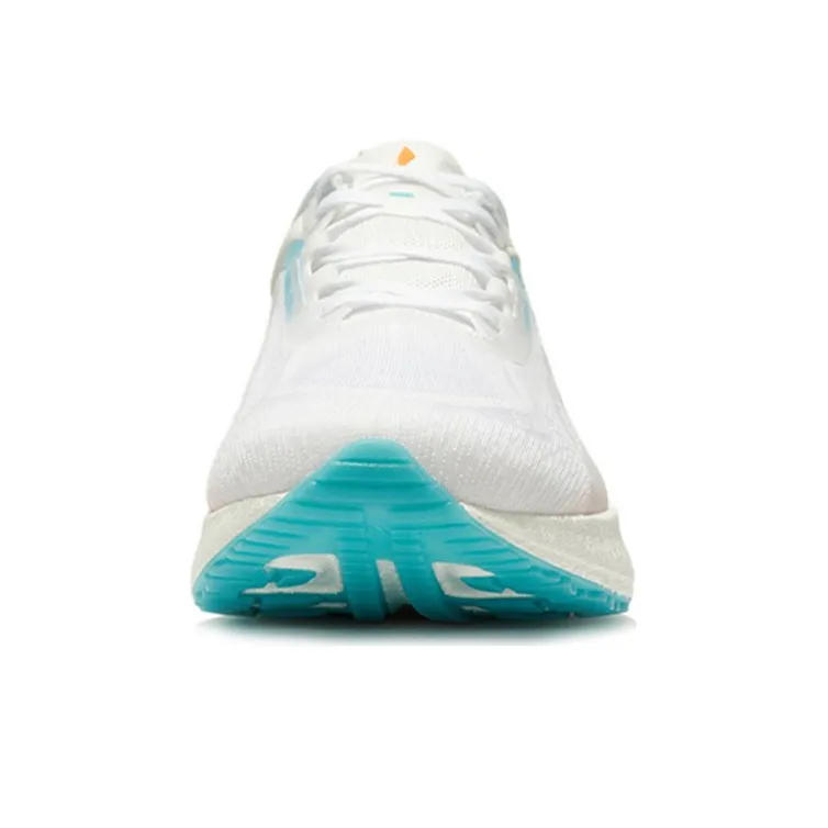 LINING Super Light 19 Running Shoes Men Low Top Standard White/Fluorescent Sweet Orange-4
