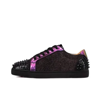 CL LUBOTING SeavaSte Low-Top Stylish Skateboarding Shoes Men's Black