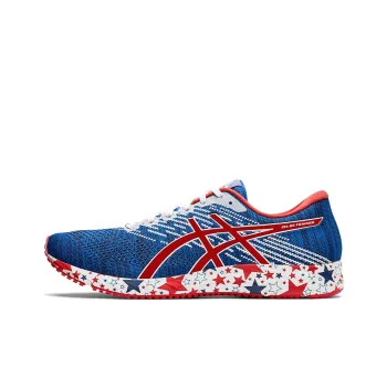 Asics Gel-DS Trainer 24 Anti-Slip Wear-Resistant Low-Top Running Shoes Men's Blue Red