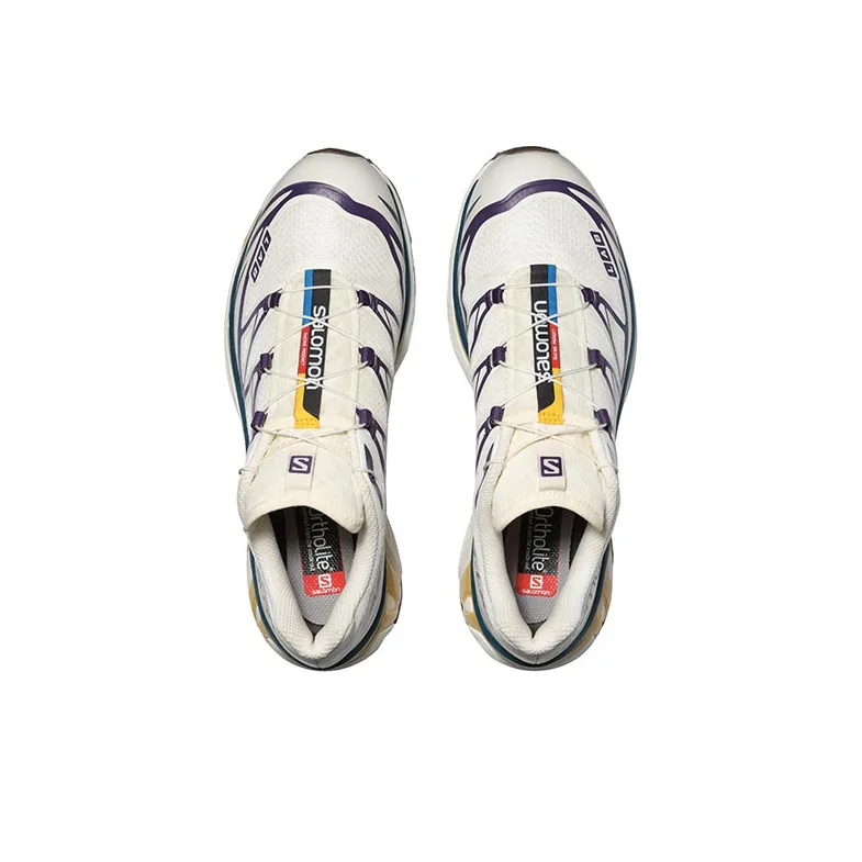 SALOMON XT 6 'Beige Purple Yellow'-2