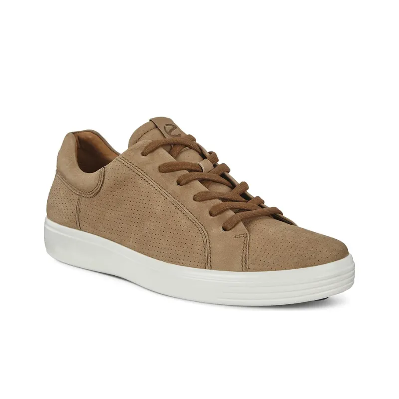 Ecco Soft 7 Skateboard Shoes Men Low-Top Camel-2