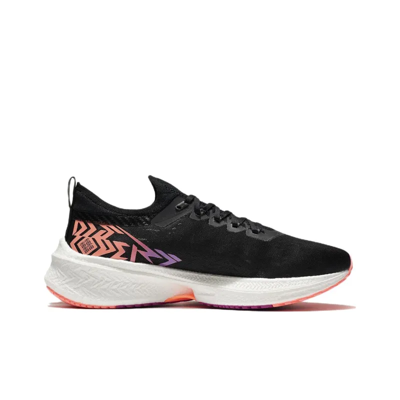LiNing Shock Absorbers With Slip Resistant And Abrasion Resistant Properties Low Top 䨻 Running Shoes Men's Black-1