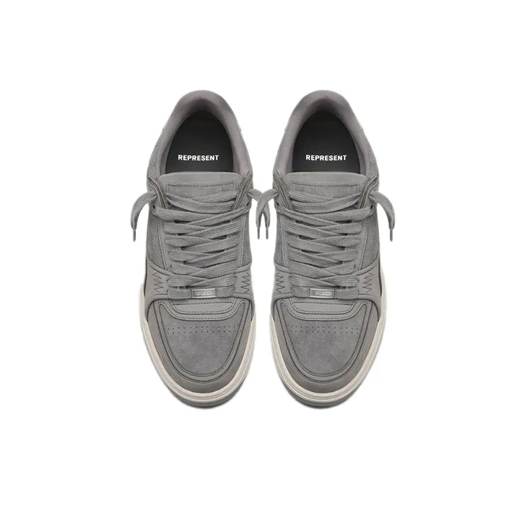 REPRESENT Apex Low Top Sneakers Low Top Skateboard Shoes Men's Gray-3