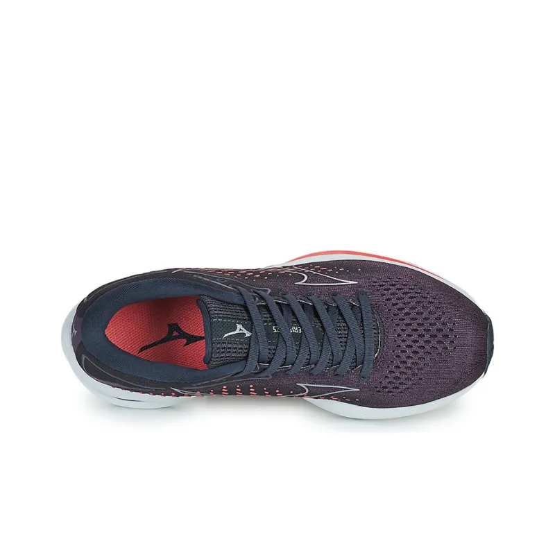 Mizuno Wave Rider 25 Cushioning Slip Resistant Support Low Top Running Shoes Women's-4