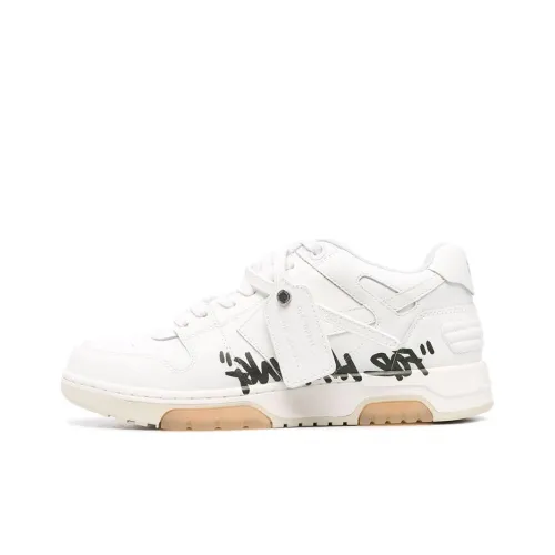 OFF-WHITE Out Of Office Low "For Walking" White Black