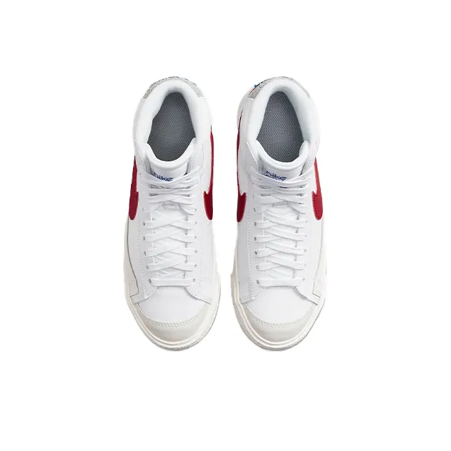 Nike Blazer Mid '77 White Light Smoke Grey Phantom Gym Red GS-3