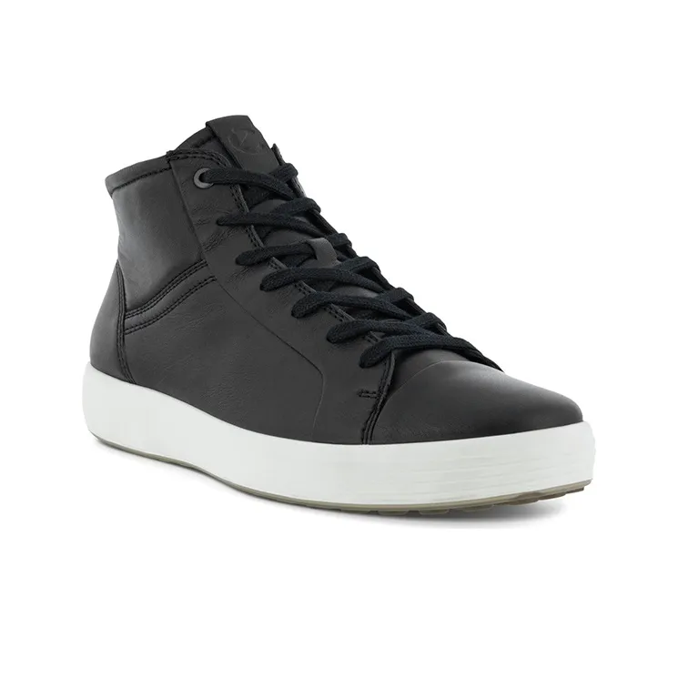 Ecco Soft 7 Stylish Skateboarding Shoes Men's Black-2