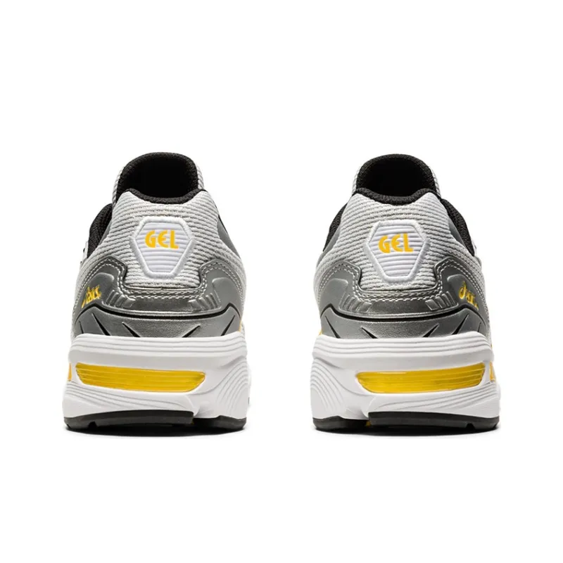 Asics GEL 1090 Wear Resistant Low Top Running Shoes Women's White Yellow-3