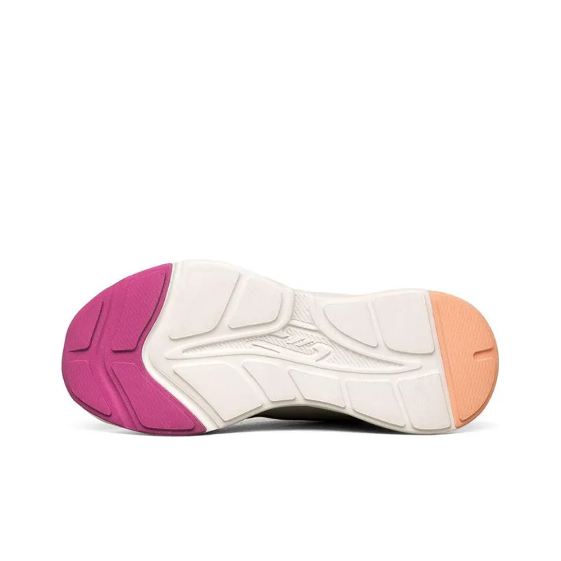 Skechers BOBS BAMINA Cushioning Anti Slip Wear Resistant Breathability Low Top Running Shoes Women's Beige Pink White-4