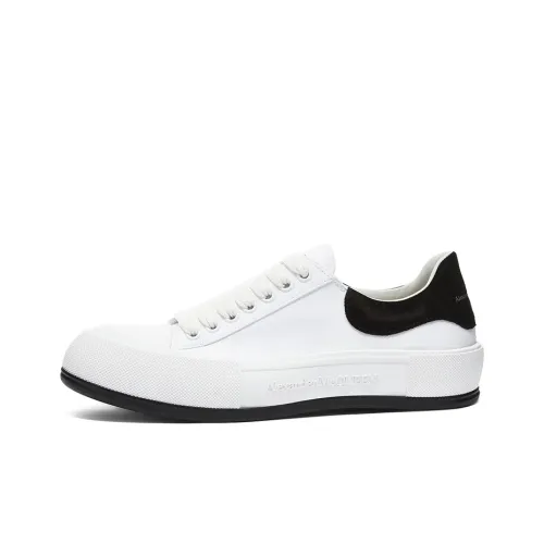 Alexander McQueen Deck Casual Shoes Men Low-Top White