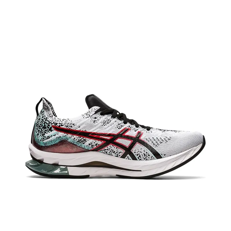 Asics Kinsei Blast White Black Red Aqua-1