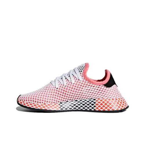 Adidas Deerupt Chalk Pink Bold Orange Women's