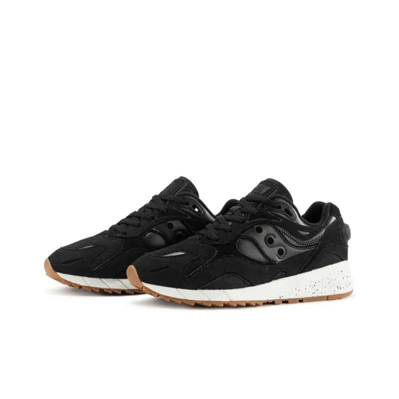 Saucony Shadow 6000 Low Top Running Shoes Unisex Black-2