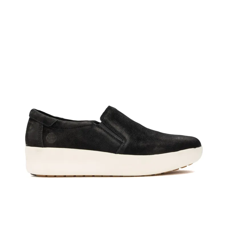 Timberland Running Shoes Women's Low Top Black/White-1