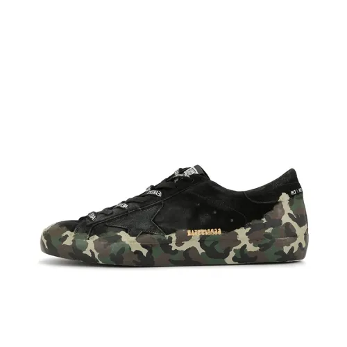 Golden Goose Super-Star Skateboard Shoes Men Low-Top Camouflage