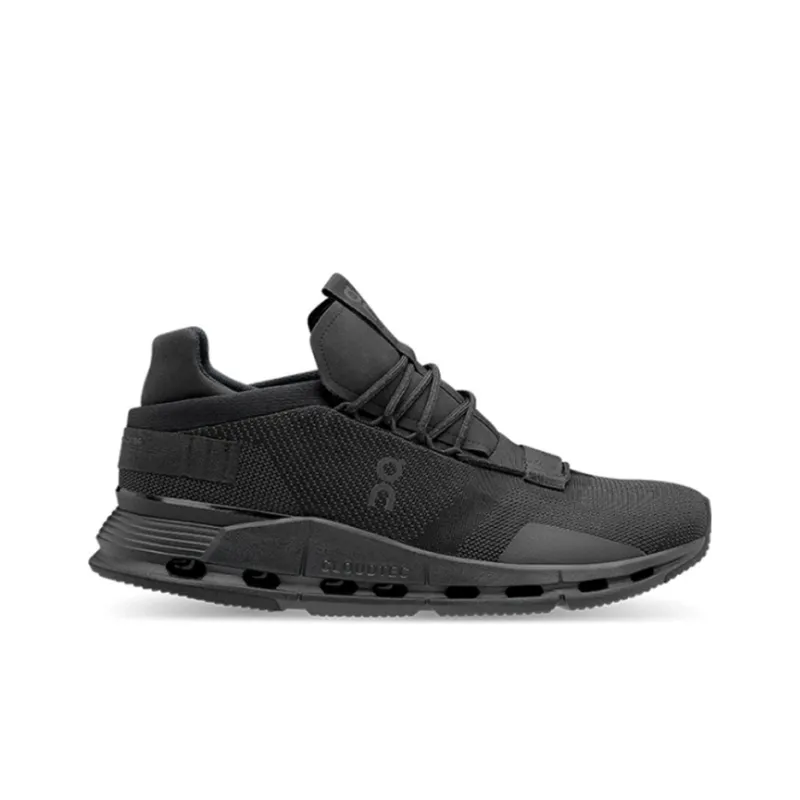 On Running Cloudnova Black Eclipse Women's-1