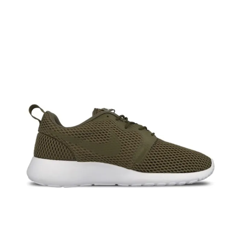 Nike Roshe One Hyperfuse Breath Sports Shoes Green Olive Green-1