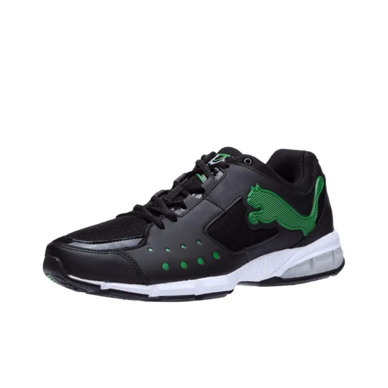 PUMA Stocker Stocker IDP Low-Top Running Shoes Unisex Black Green-2