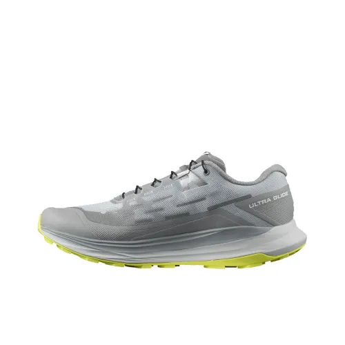 SALOMON Cushioning Anti-Slip Wear-Resistant Breathability Low-Top Trail Running Running Shoes Men's Gray