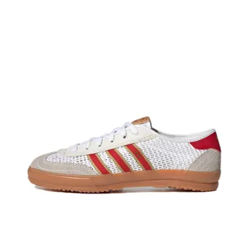 Adidas Originals Tischtennis Wear-Resistant Low-Top Tennis Shoes Men's White Red