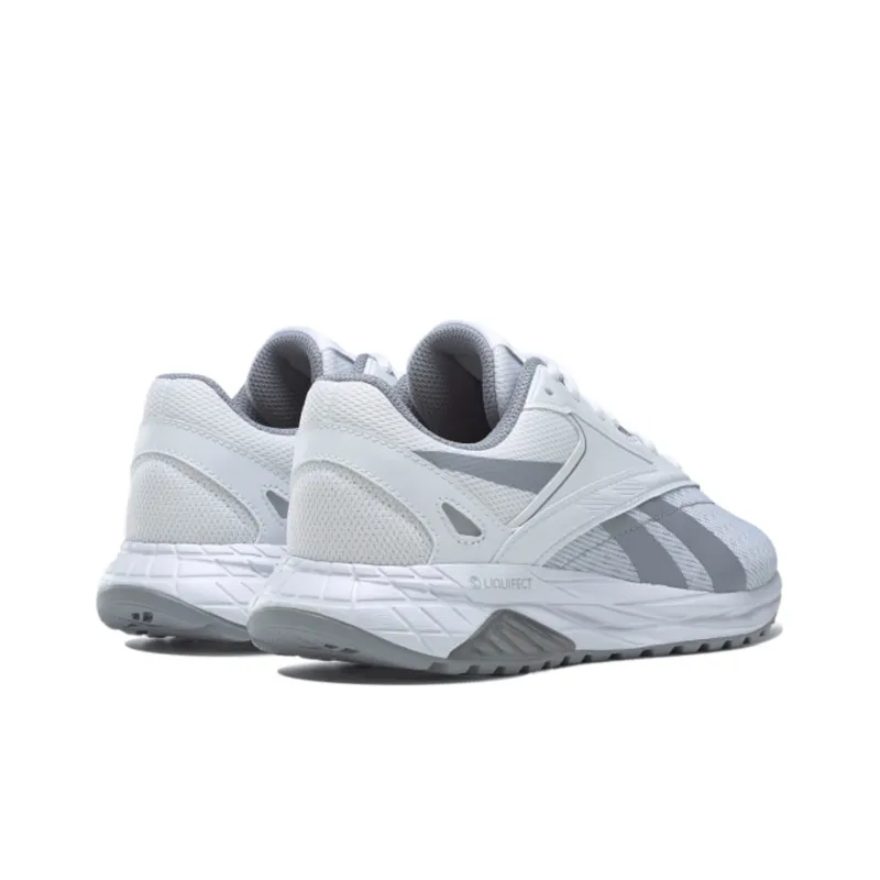 Reebok Liquifect 90 2 Wear-Resistant Low-Top Running Shoes Women's White Gray-3