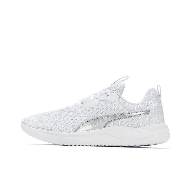 PUMA Resolve Resolve Metallic Low-Top Running Shoes Women's White-0