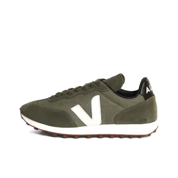 VEJA Rio Branco Stylish Skateboarding Shoes Men's Dark Green