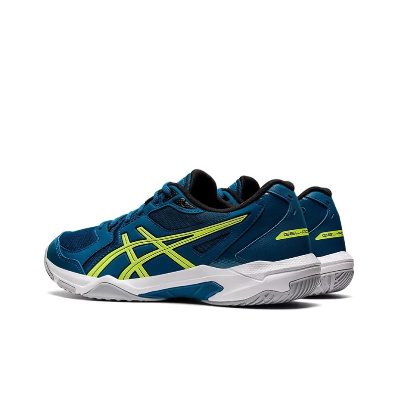 Asics Gel Rocket 10 'Deep Sea Teal Glow Yellow'-3