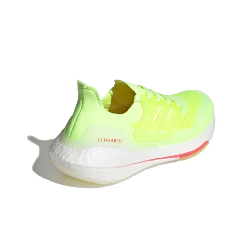 Adidas Ultra Boost 21 Hi Res Yellow Hazy Rose Women's-3