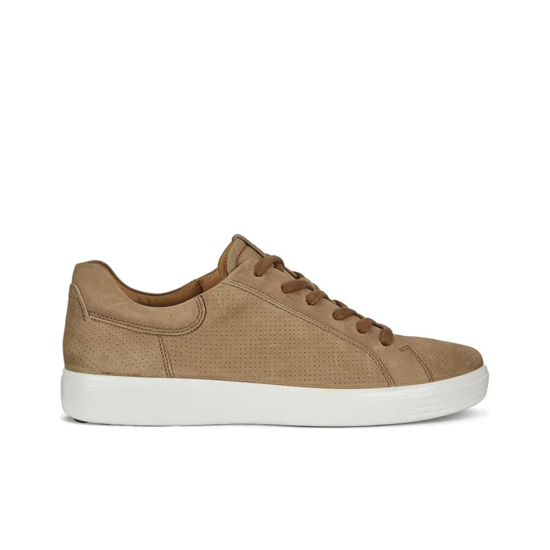Ecco Soft 7 Skateboard Shoes Men Low-Top Camel-1
