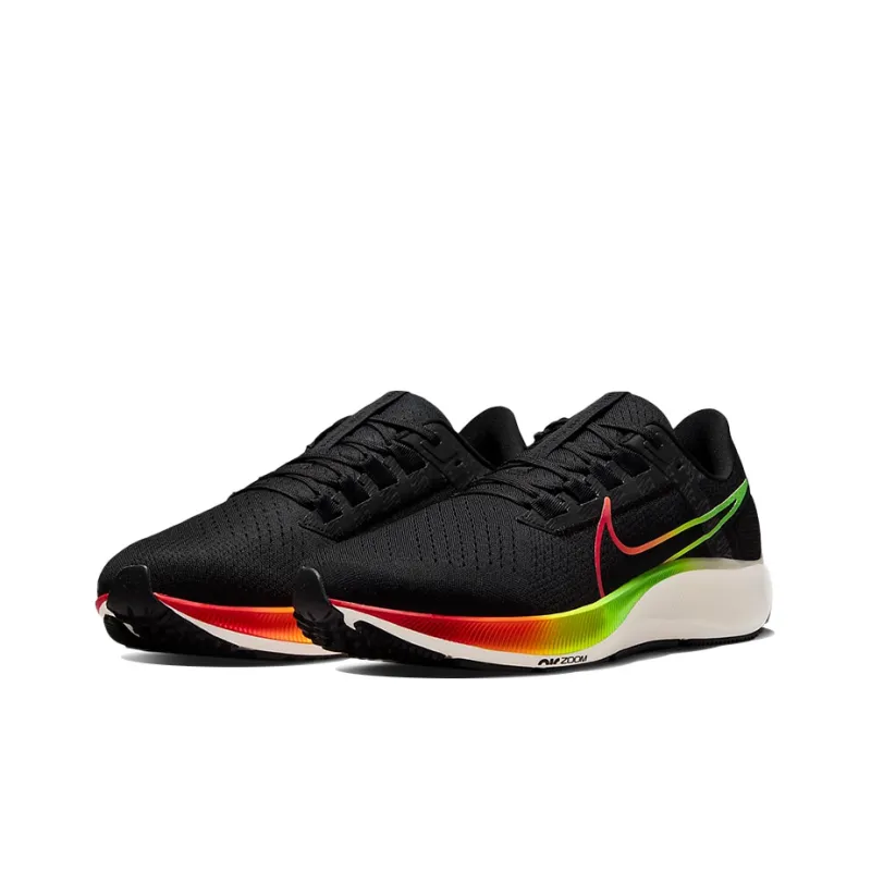 Nike Air Zoom Pegasus 38 Black Green Strike-2