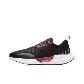 LiNing Super Light 18 䨻 Low Top Running Shoes Men's Black Red