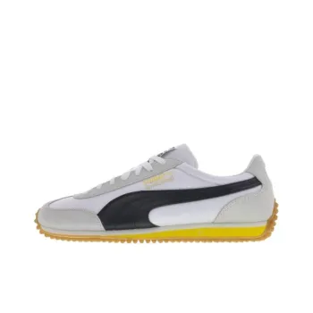 PUMA Whirlwind Classic Cushioning Anti-Slip Wear-Resistant Breathability Low-Top Running Shoes Men's Gray White
