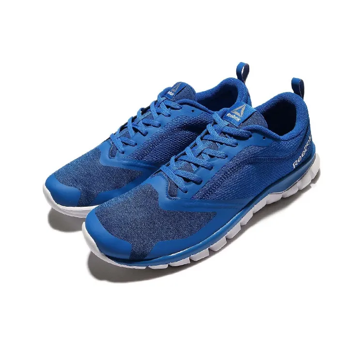 Reebok Sublite Authentic 4.0 Wear-Resistant Low-Top Running Shoes Men's Indigo-2