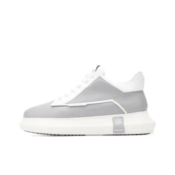 NORVINCY Stylish Skateboarding Shoes Unisex Bright Gray