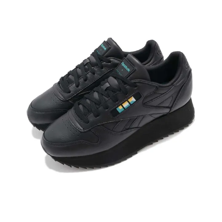 Reebok Women's Classic Leather Double 'Black' Women's-2