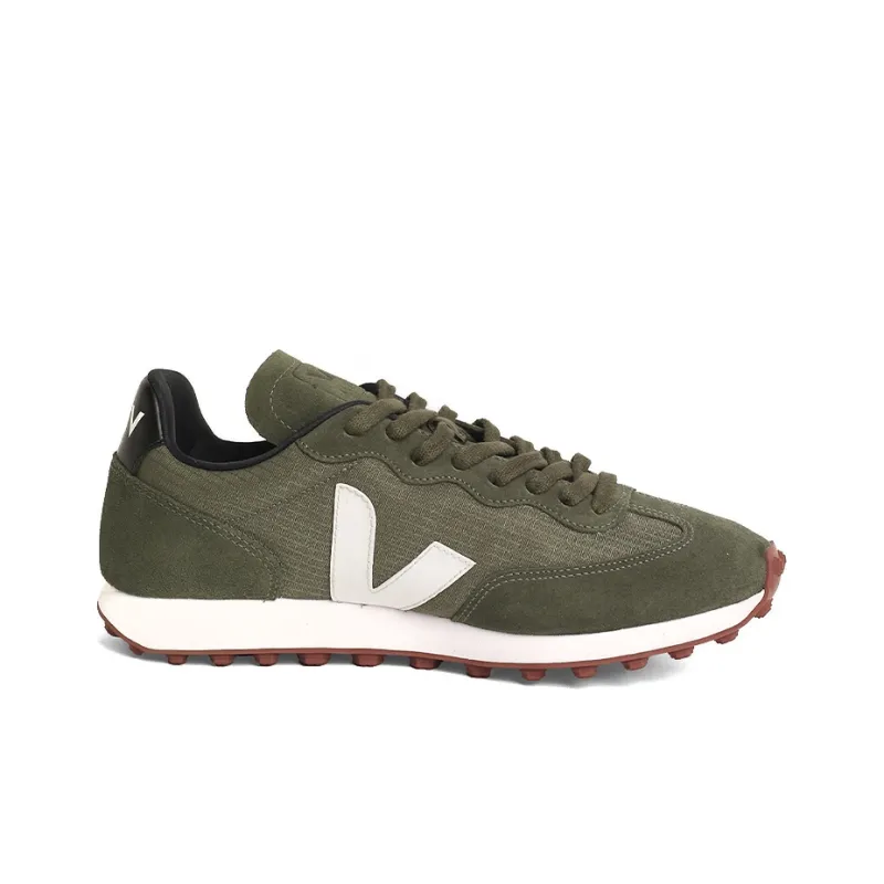 VEJA Rio Branco Stylish Skateboarding Shoes Men's Dark Green-1