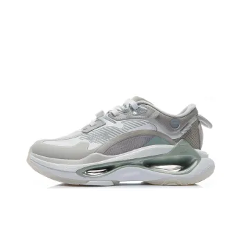 LiNing Exceed Infinity Running Shoes Women's Low Top Gray/Green