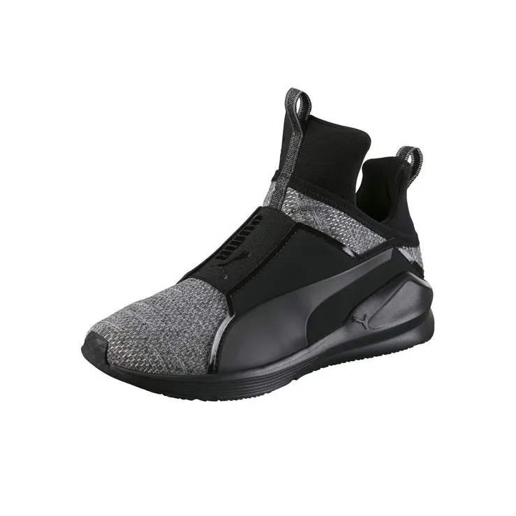 PUMA Fierce Metallic Heather Anti-Slip Wear-Resistant Low-Top Running Shoes Women's Black-2
