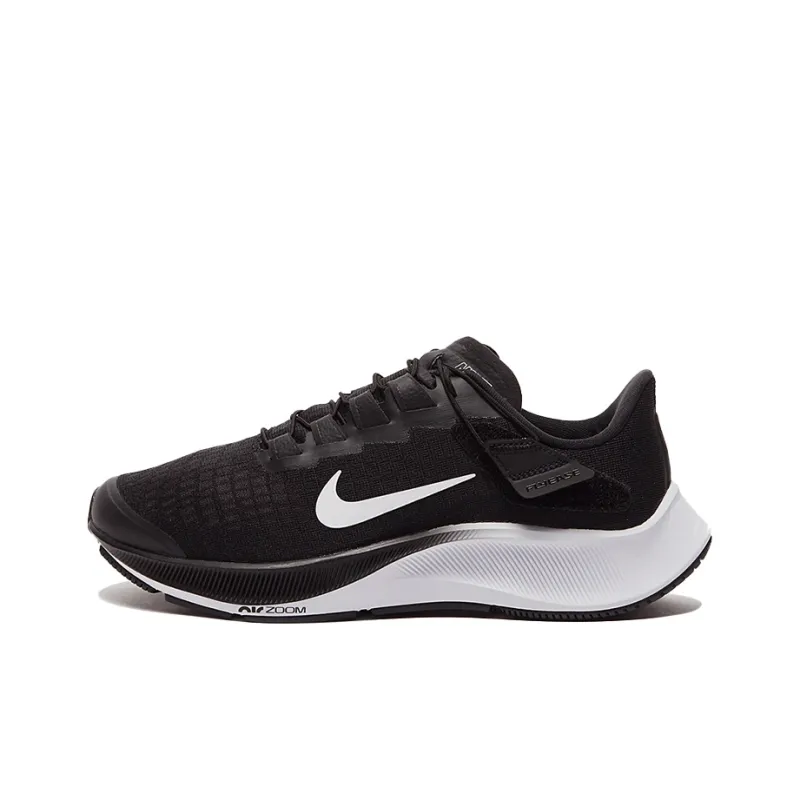 Nike Air Zoom Pegasus 37 FlyEase 'Black White' Women's-0