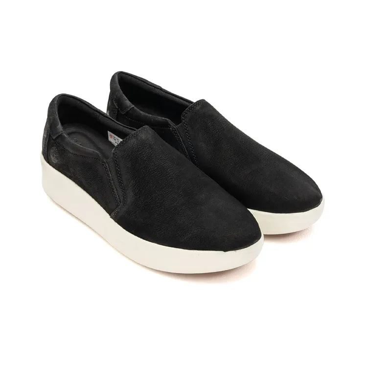 Timberland Running Shoes Women's Low Top Black/White-4
