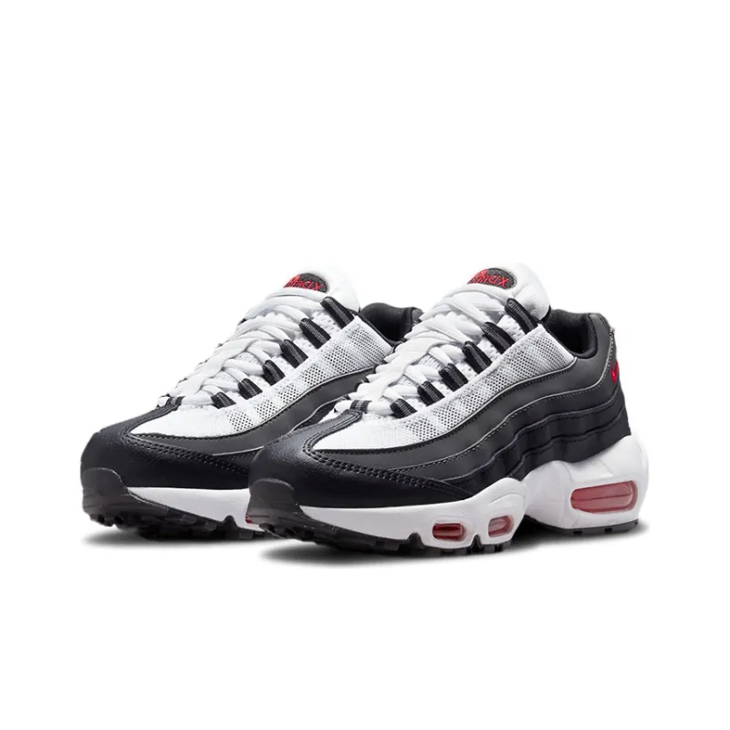Nike Air Max 95 Recraft White Iron Grey University Red GS-2